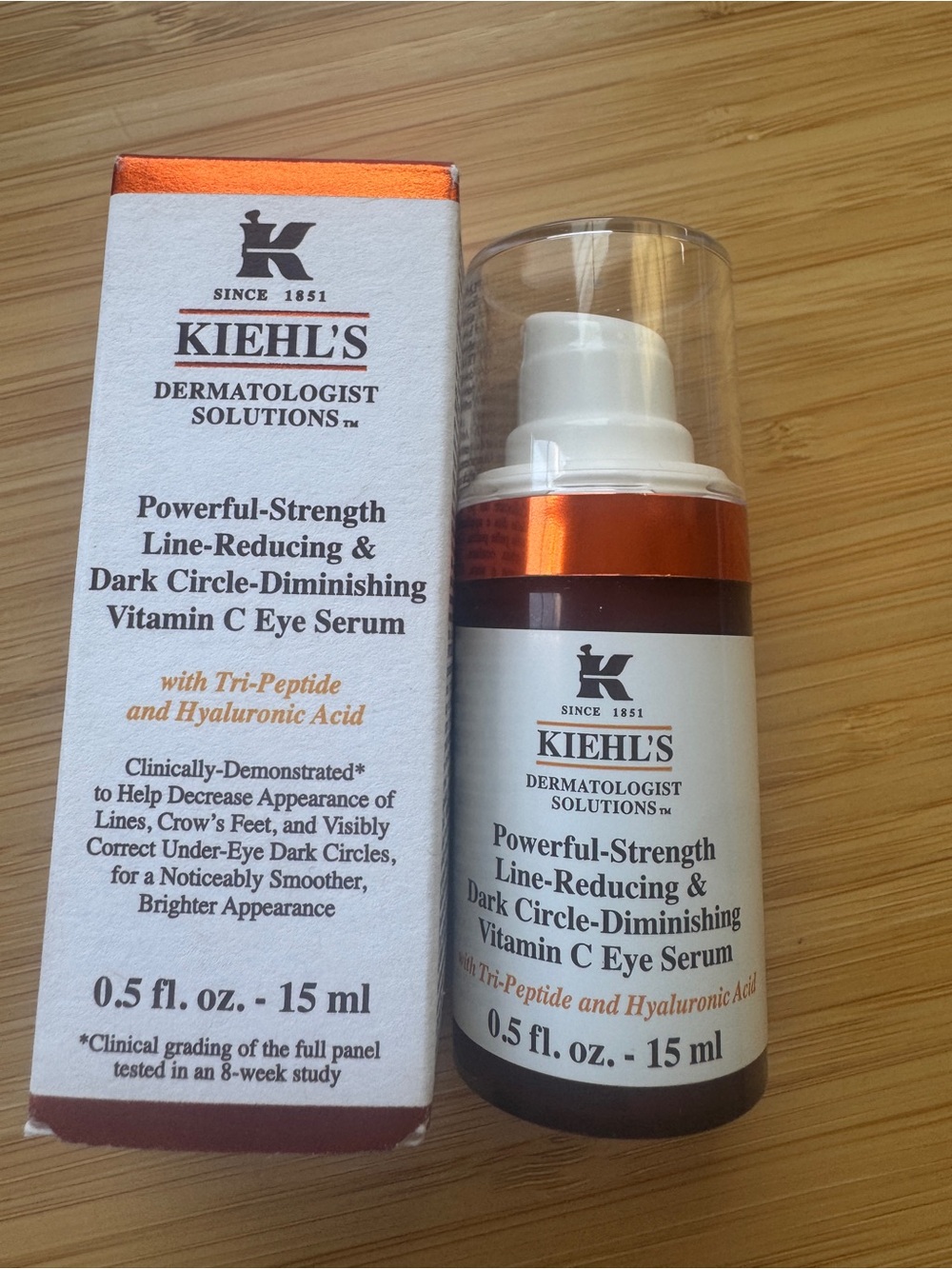 Kiehl's White & Orange Vitamin C Eye Serum - 15ml